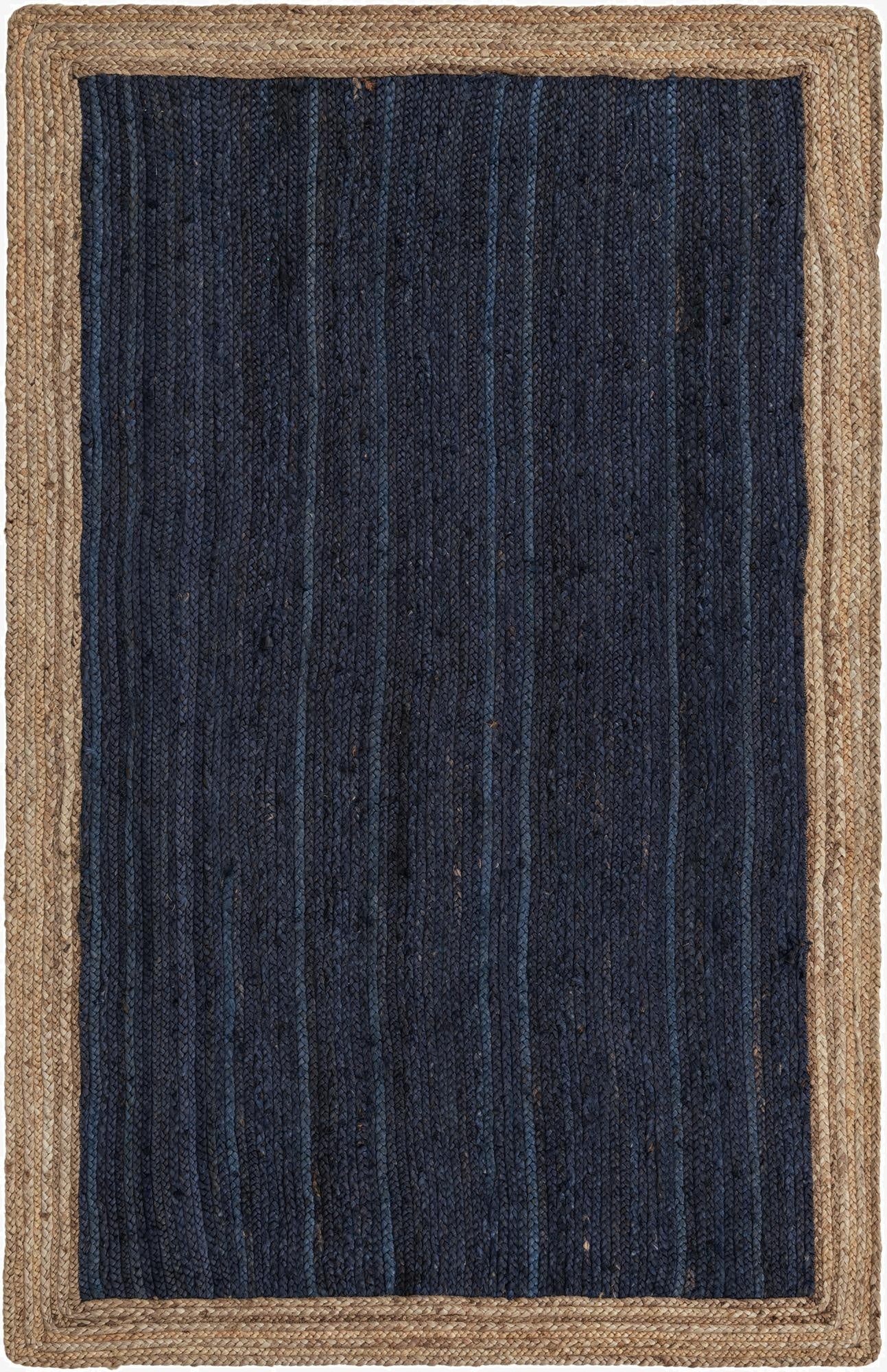 Primary image 5' 1 x 8'  Hand Braided Jute Rug