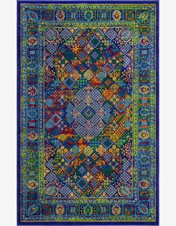 Navy Blue Calypso Rug