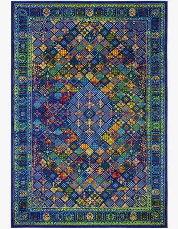 Navy Blue Calypso Rug