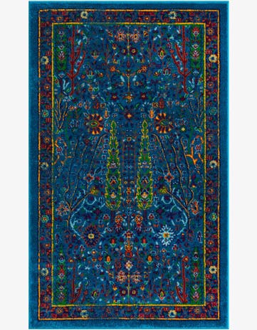 Navy Blue Calypso Rug