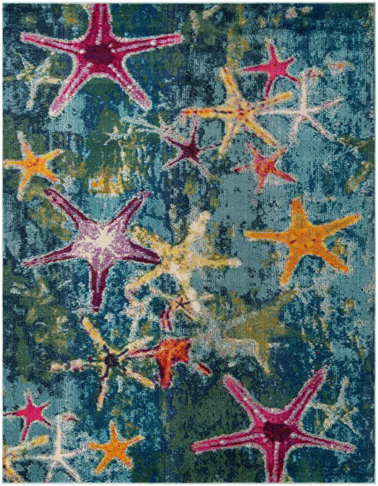 Detail image of 8' x 10' Washable Capri Rug