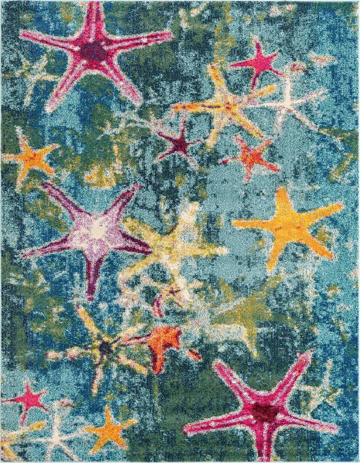 Detail image of 5' x 8' Washable Capri Rug