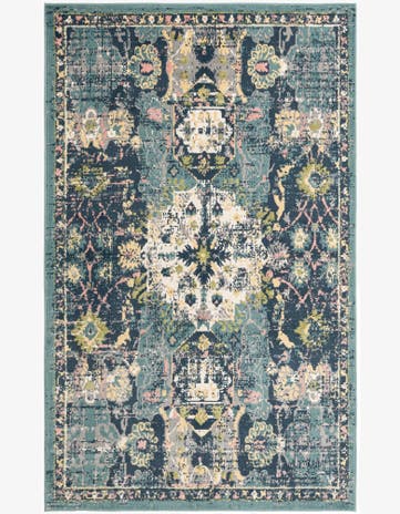 Navy Blue Charleston Rug