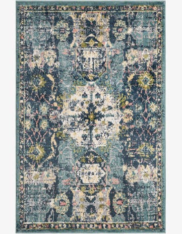 Navy Blue Charleston Rug