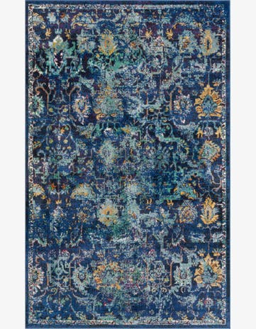 Navy Blue Charlotte Rug