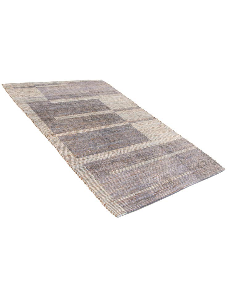 Detail image of 4' 1 x 6' Chenille Jute Rug