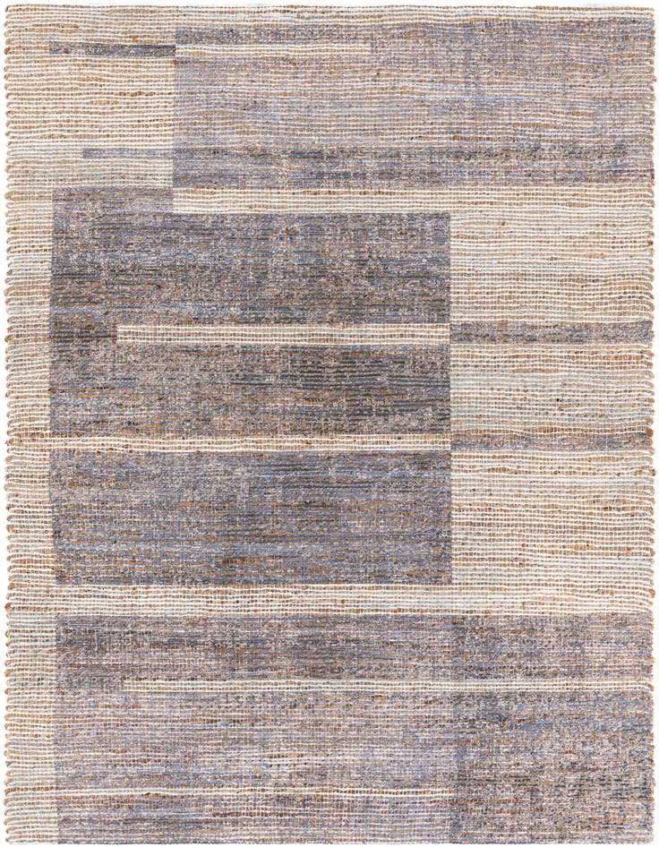 Detail image of 4' 1 x 6' Chenille Jute Rug