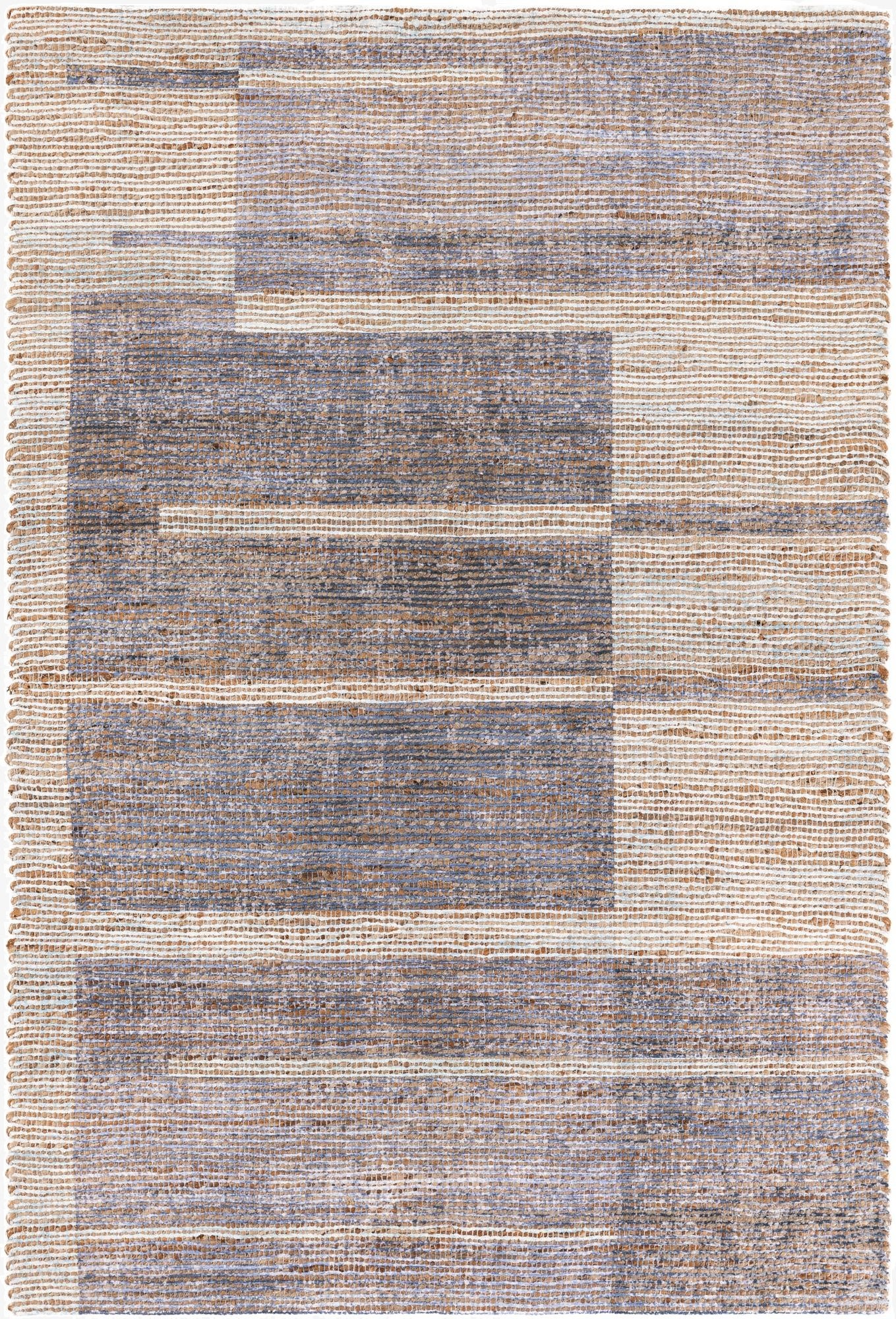 4' 1 x 6' Chenille Jute Rug