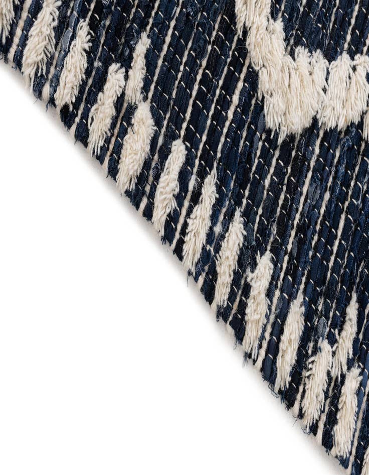 Detail image of 3' x 5' Hand Woven Chindi Cotton Rug