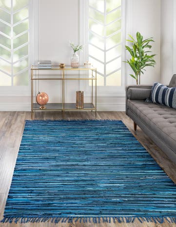 6' x 9' Chindi Cotton Rug