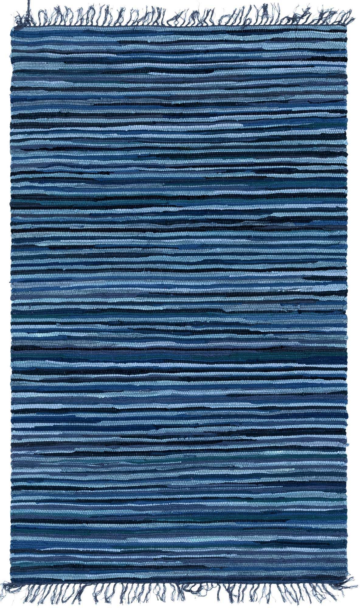 4' x 6' Hand Woven Chindi Cotton Rug