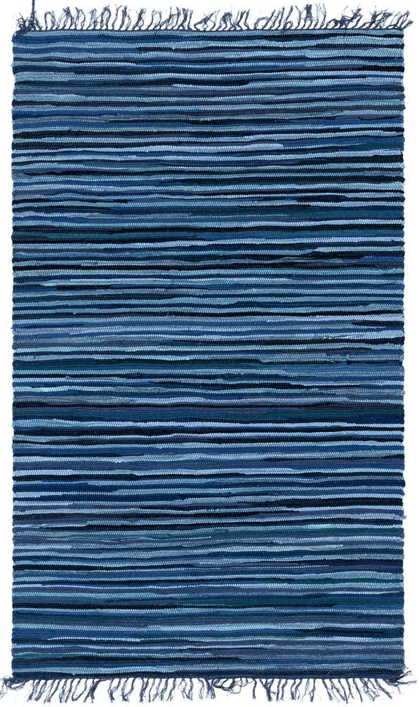4' x 6' Hand Woven Chindi Cotton Rug