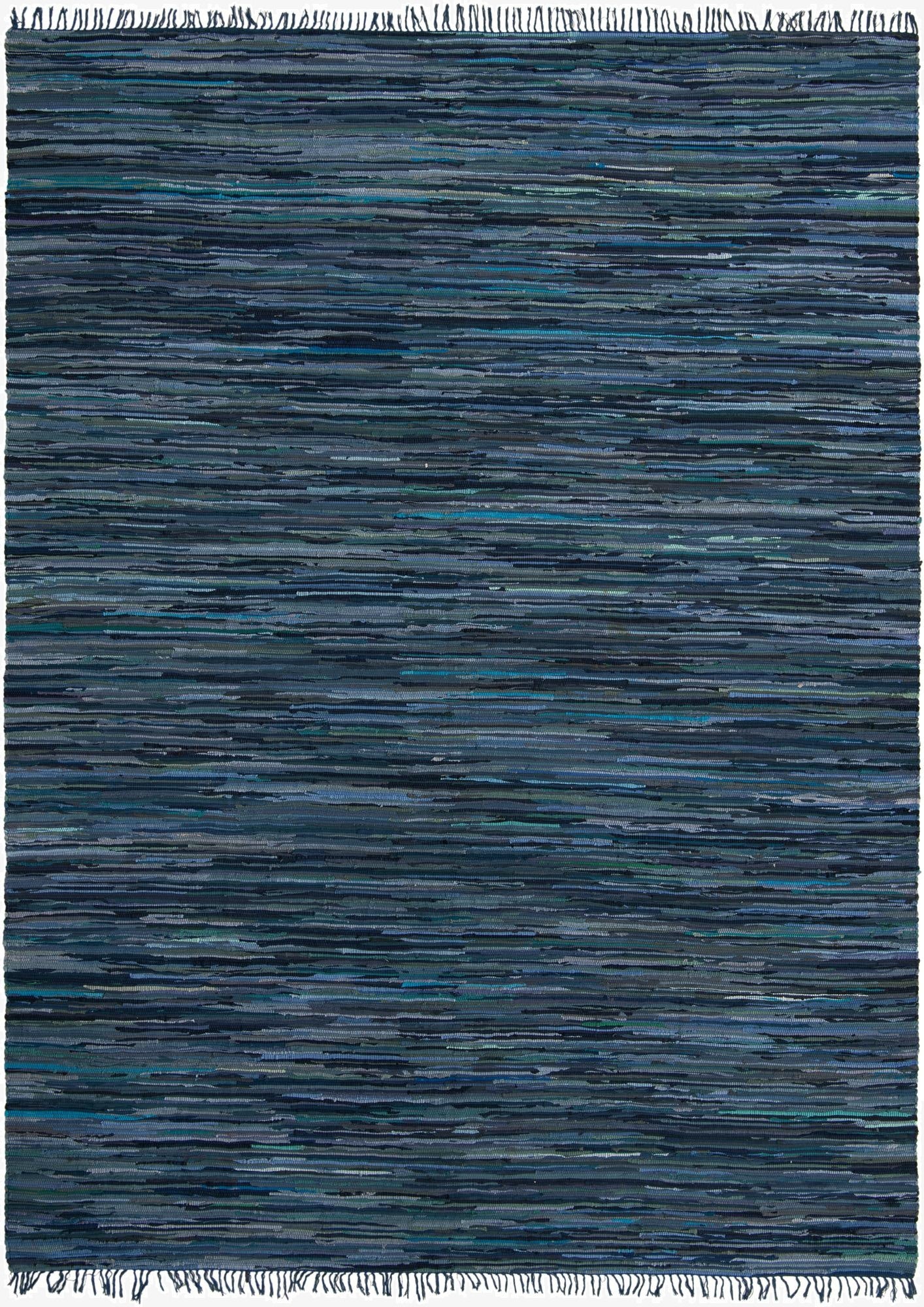 10' x 14' 1  Hand Woven Chindi Cotton Rug