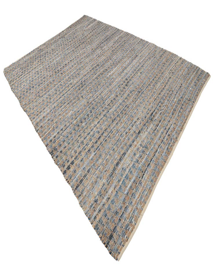 Detail image of 10' x 15' Hand Woven Chindi Jute Rug