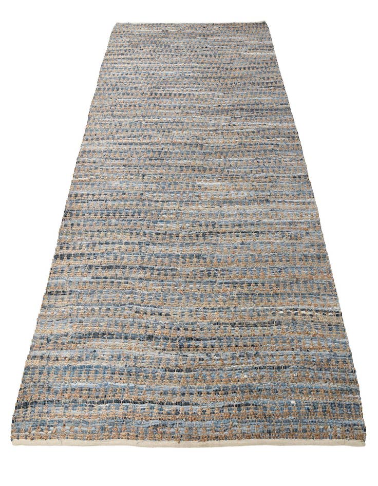 Detail image of 10' x 15' Hand Woven Chindi Jute Rug