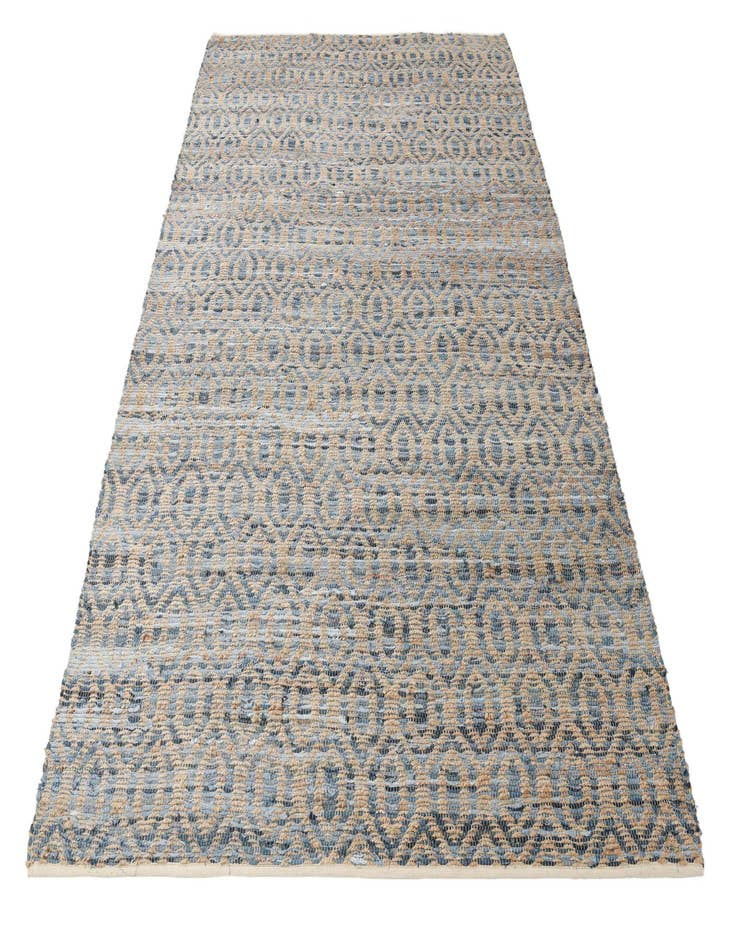 Detail image of 10' x 15'  Hand Woven Chindi Jute Rug