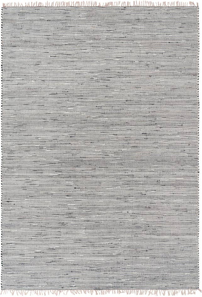 Detail image of 10' x 14' 1 Hand Woven Chindi Jute Rug
