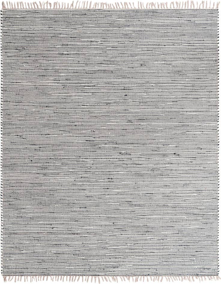 Detail image of 9' x 12' Hand Woven Chindi Jute Rug