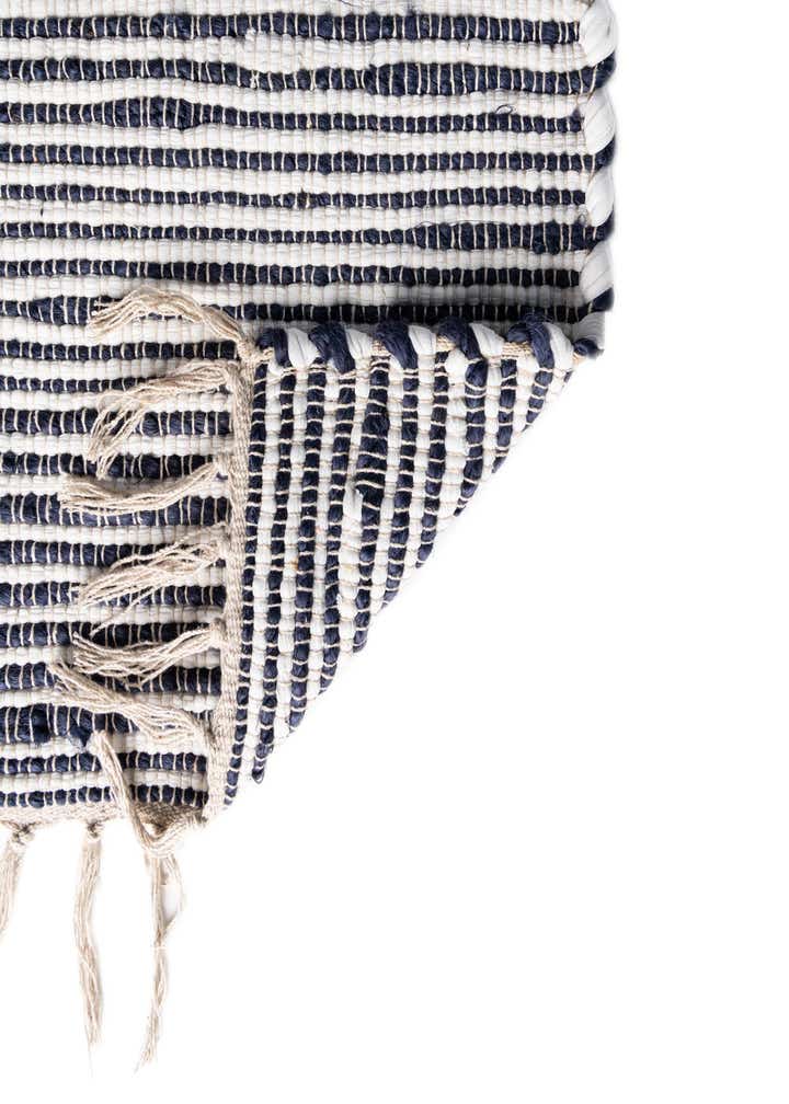 4' 1 x 6' 1 Hand Woven Chindi Jute Rug