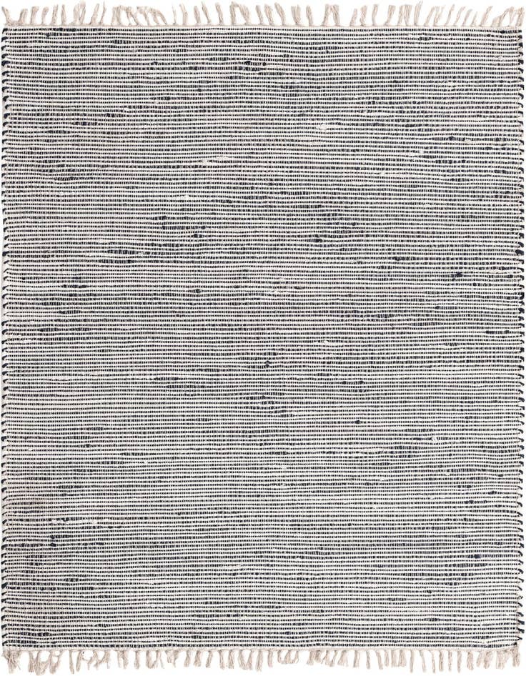 Detail image of 5' 1 x 8' Hand Woven Chindi Jute Rug