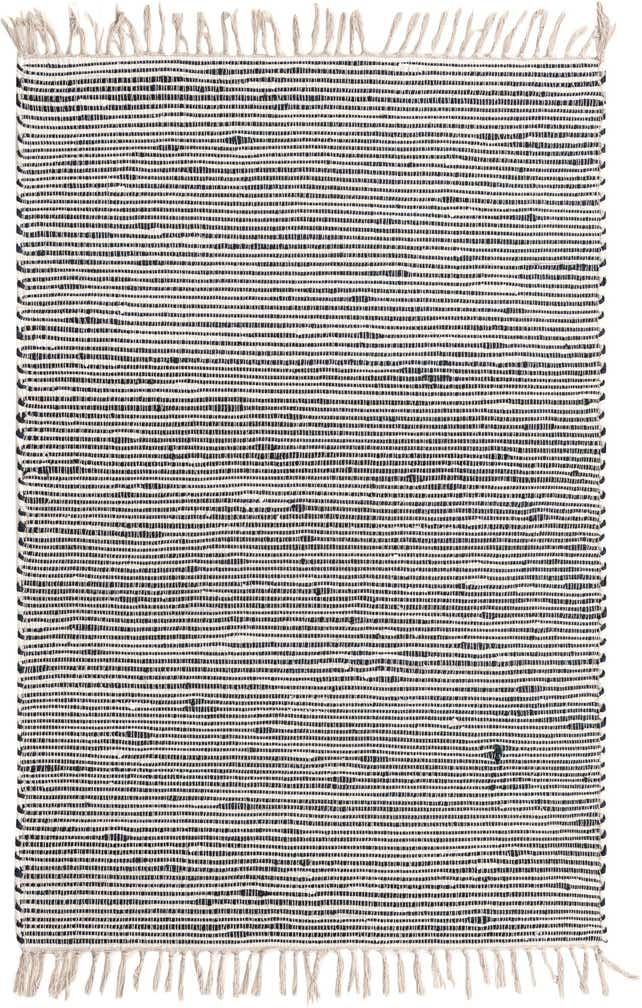 4' 1 x 6' 1 Hand Woven Chindi Jute Rug