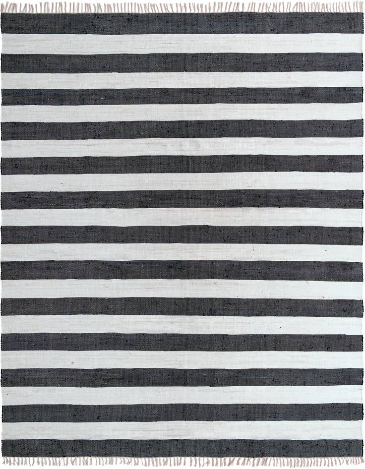 Detail image of 12' 2 x 16' 1 Hand Woven Chindi Rag Rug