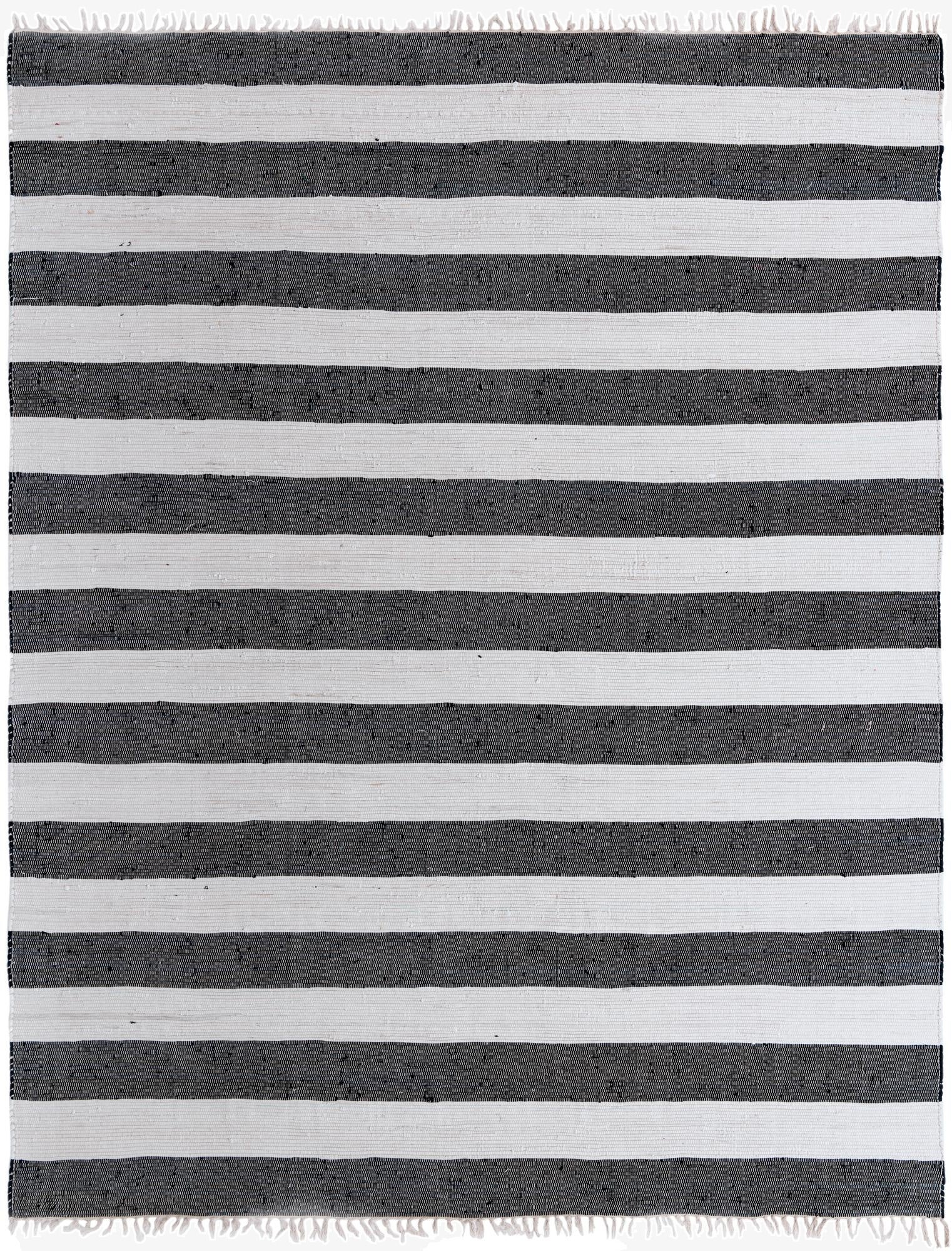 10' x 13' 1  Hand Woven Chindi Rag Rug