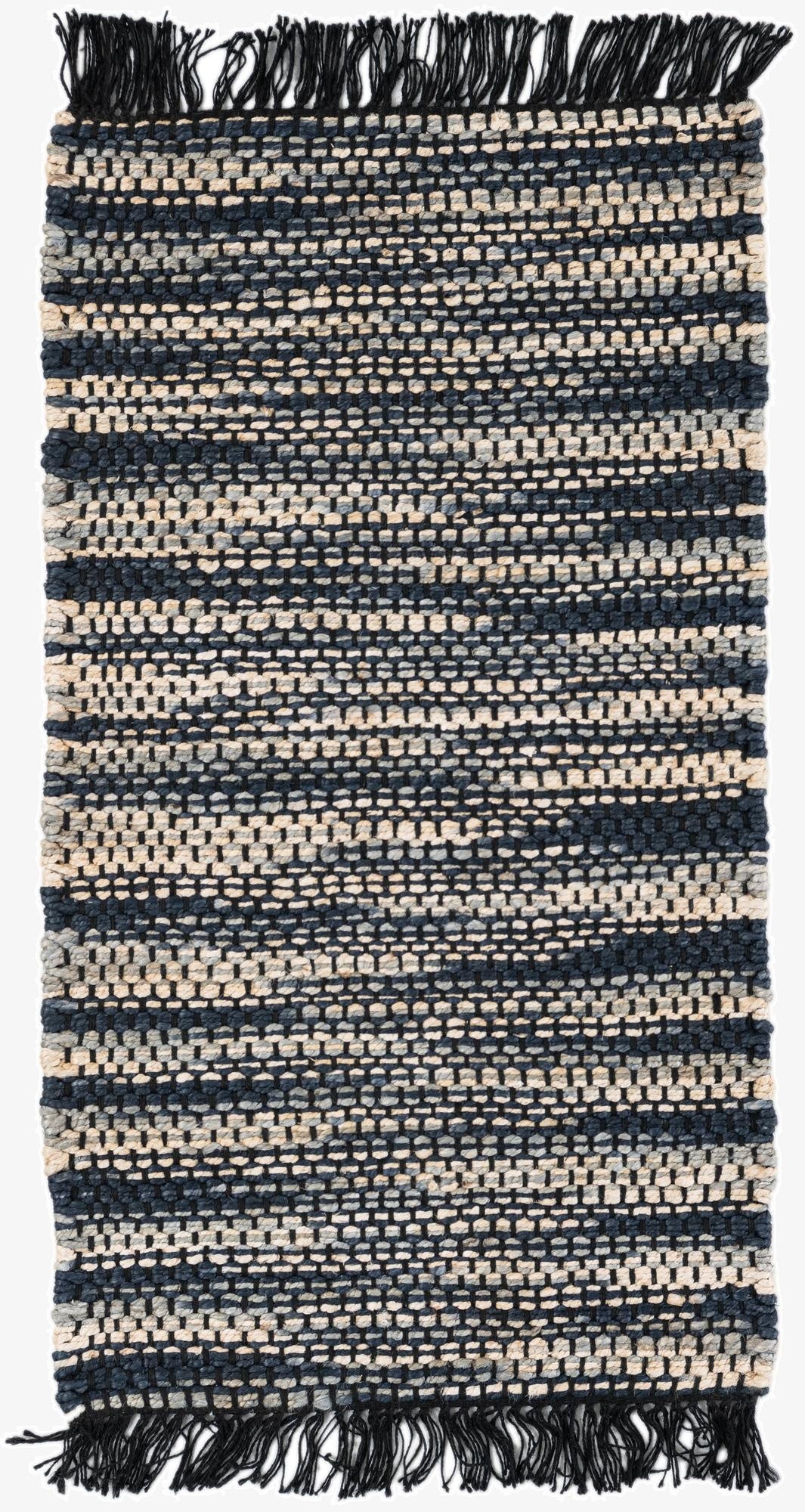 2' 3 x 4' Hand Woven Chunky Jute Rug