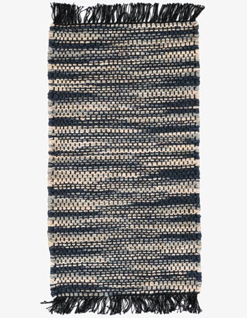 2' 3 x 4' Hand Woven Chunky Jute Rug