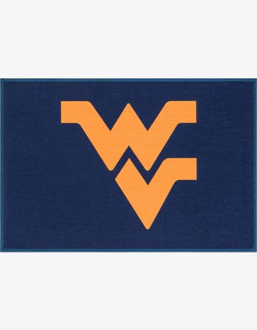 Navy Blue College Collection Rug