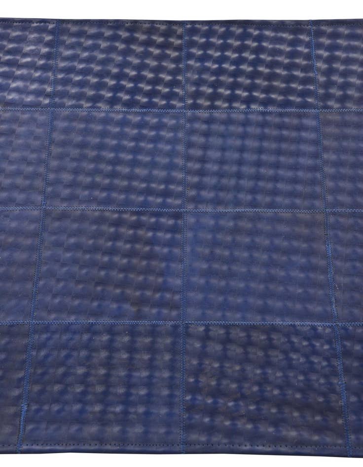 Detail image of 2' 1 x 3' 1 Cowhide Leather Rug