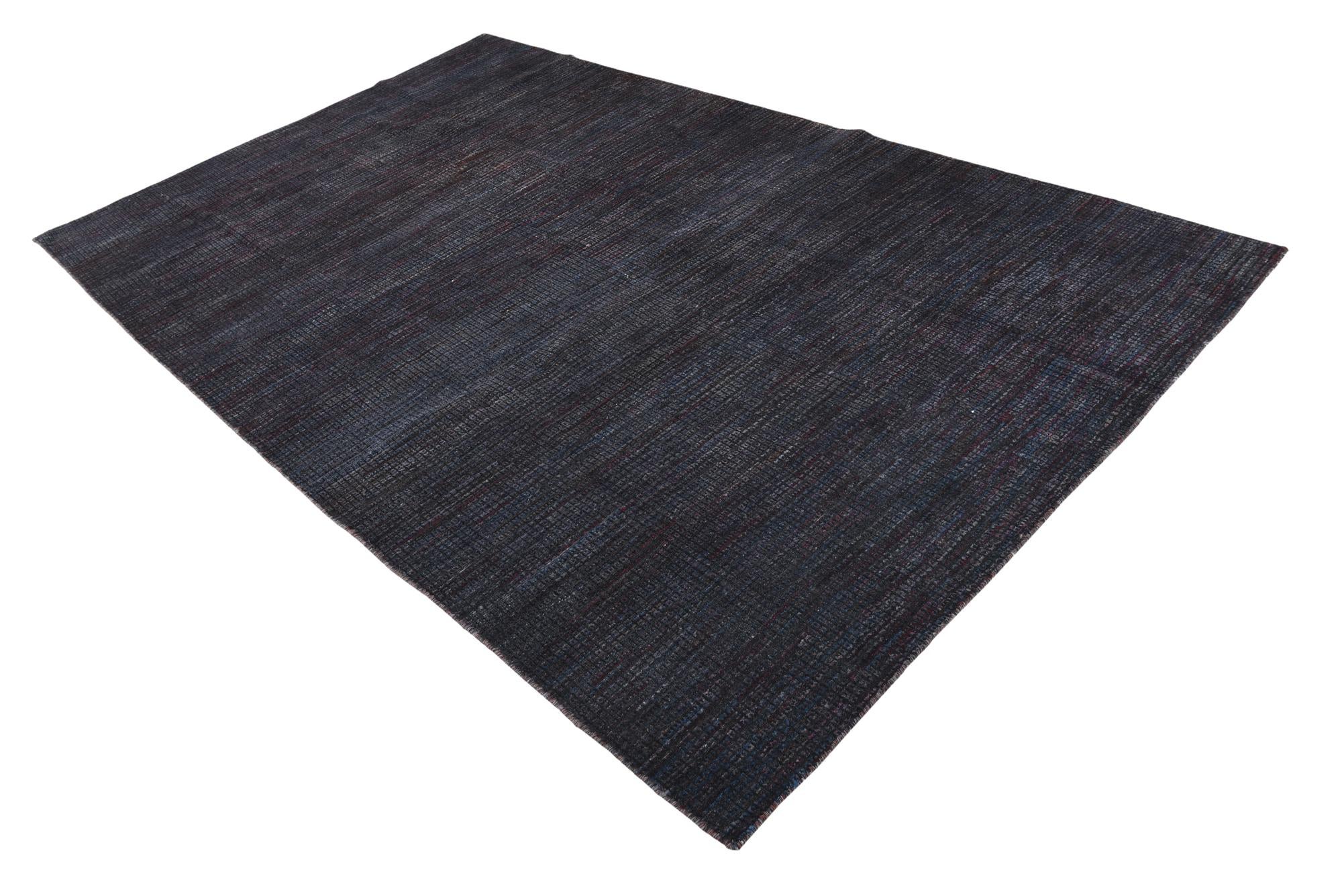 6' 2 x 10' 3 Hand Knotted Darya Wool Rug