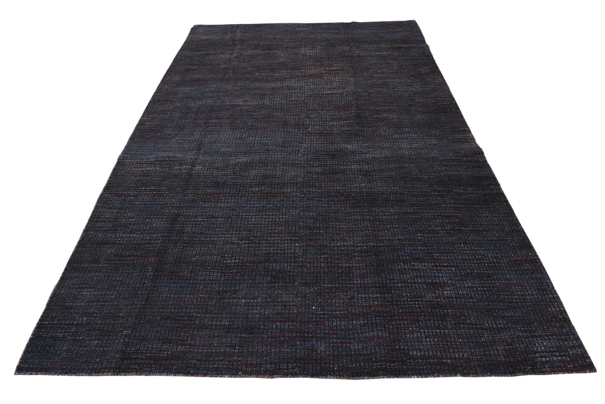 6' 2 x 10' 3 Hand Knotted Darya Wool Rug