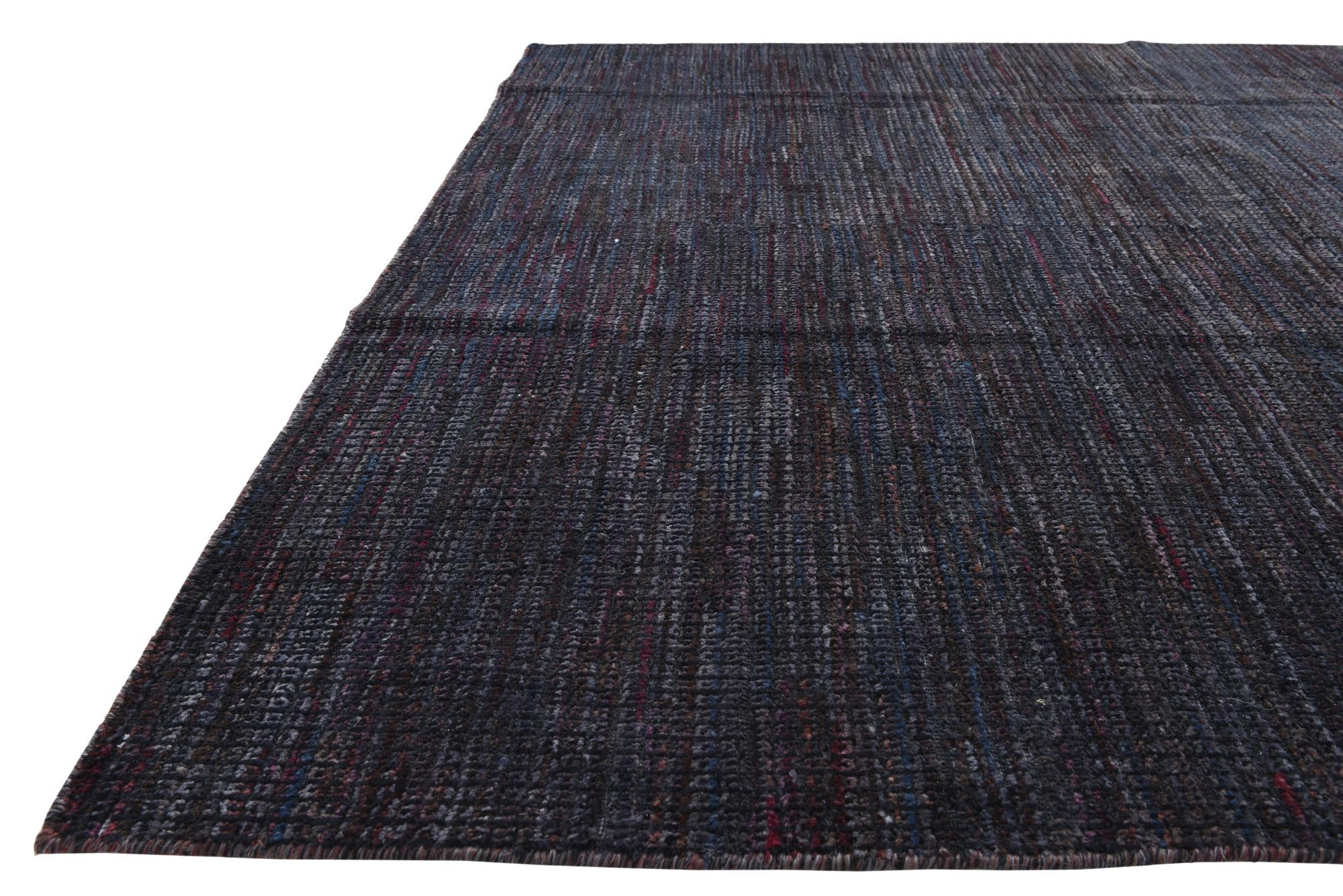 6' 2 x 10' 3 Hand Knotted Darya Wool Rug