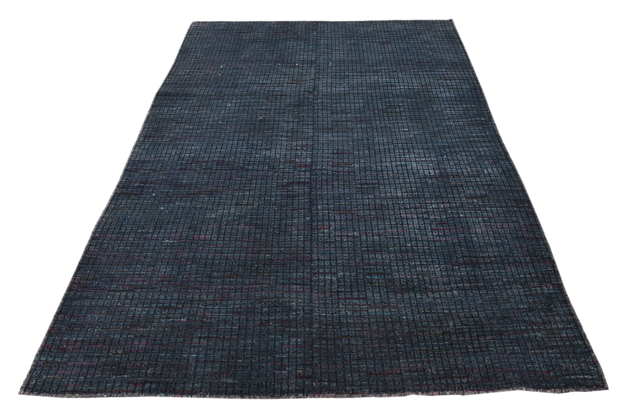 5' 3 x 8' Hand Knotted Darya Wool Rug