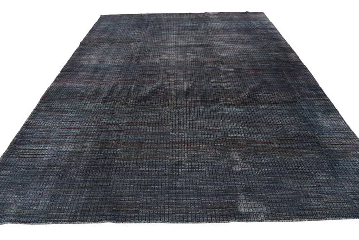 Detail image of 8' 10 x 12' Hand Knotted Darya Wool Rug