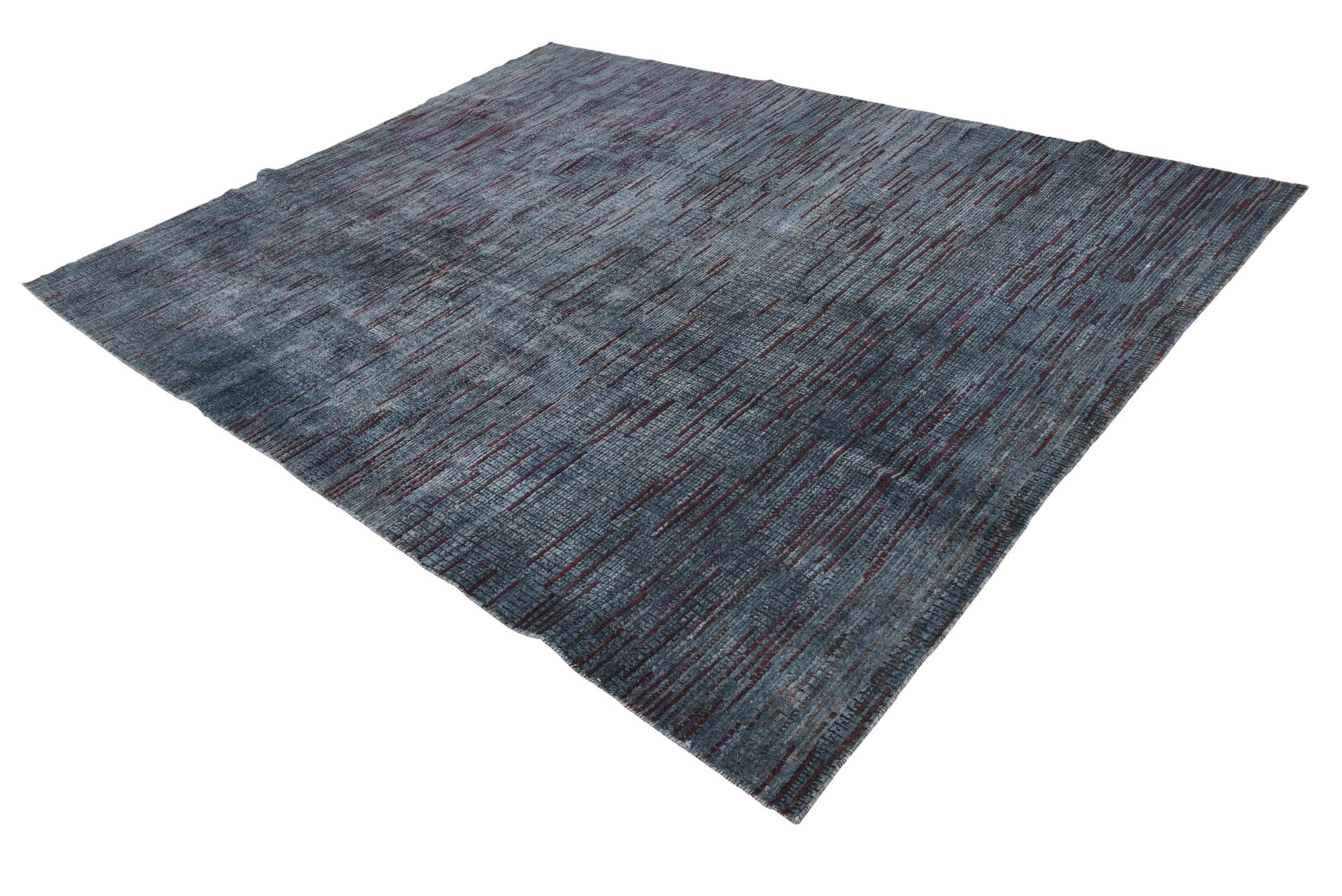 7' 10 x 10' Hand Knotted Darya Wool Rug