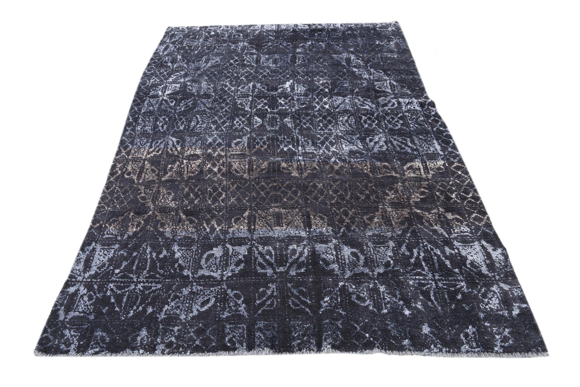 5' 1 x 8' 1 Hand Knotted Darya Rug