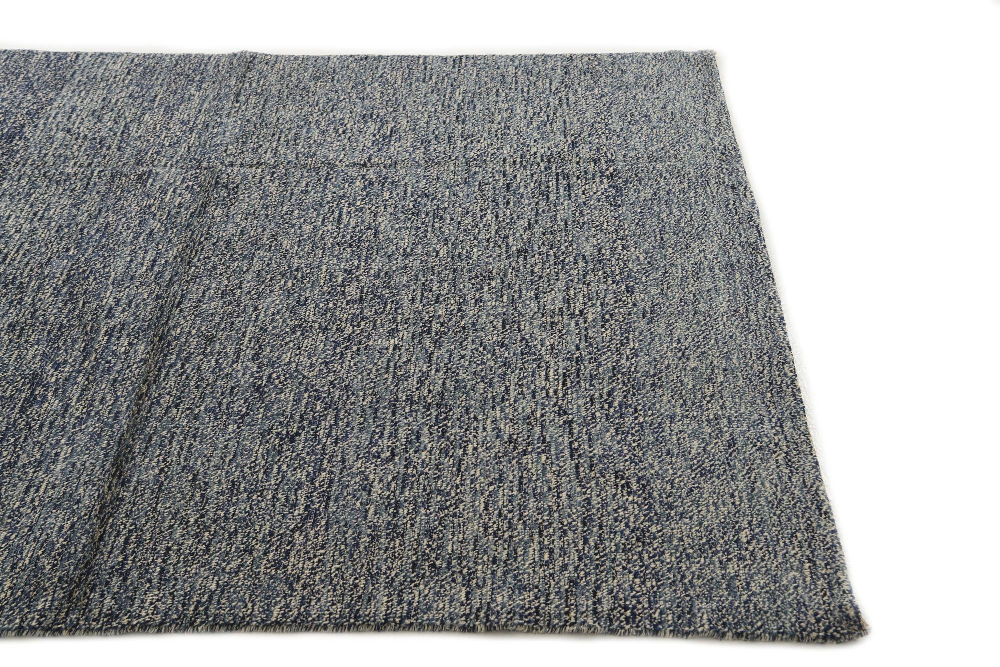 5' 4 x 8' Hand Knotted Darya Wool Rug
