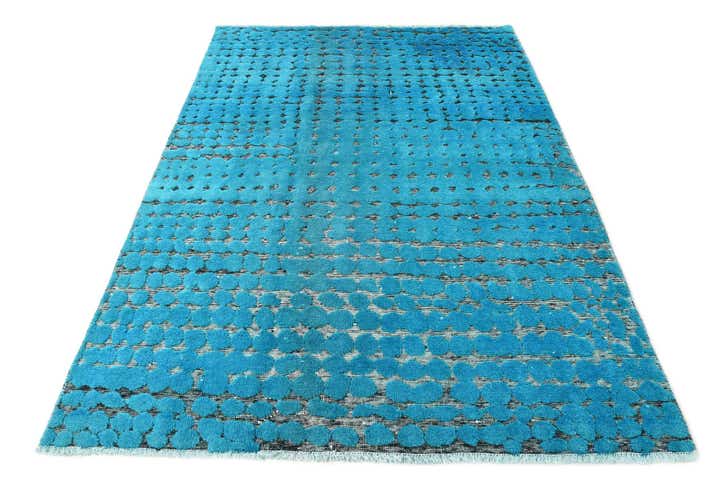 5' 2 x 8' Hand Knotted Darya Wool Rug