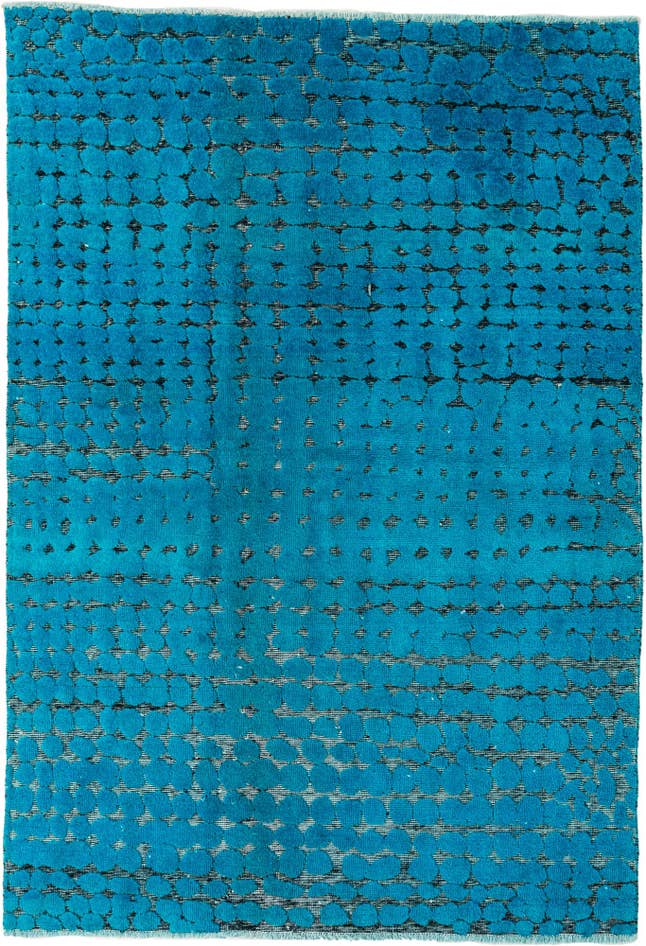 Detail image of 5' 2 x 8' Hand Knotted Darya Wool Rug