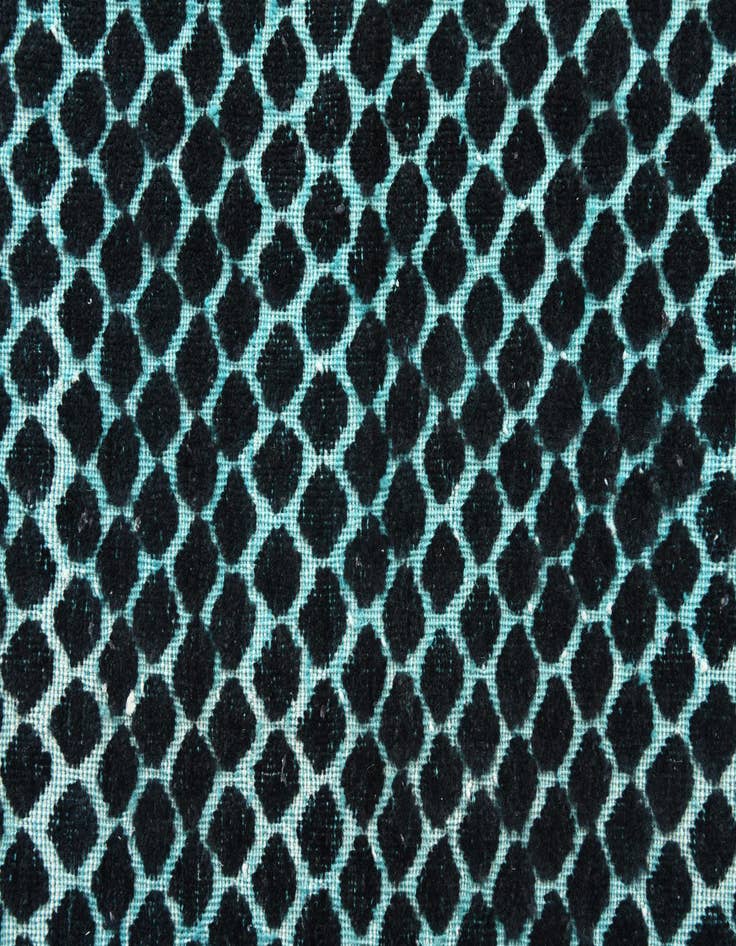 Detail image of 6' 6 x 10'  Hand Knotted Darya Wool Rug