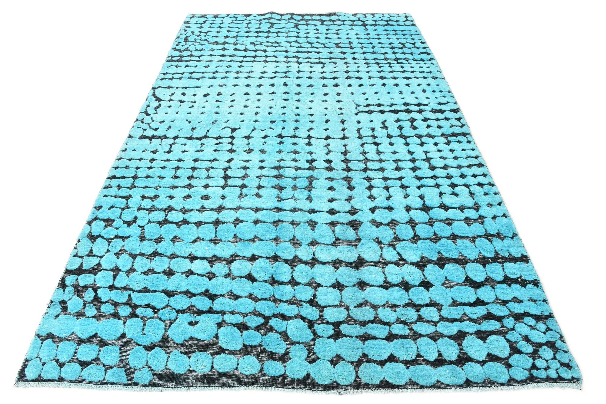 6' 6 x 10' 5 Hand Knotted Darya Wool Rug