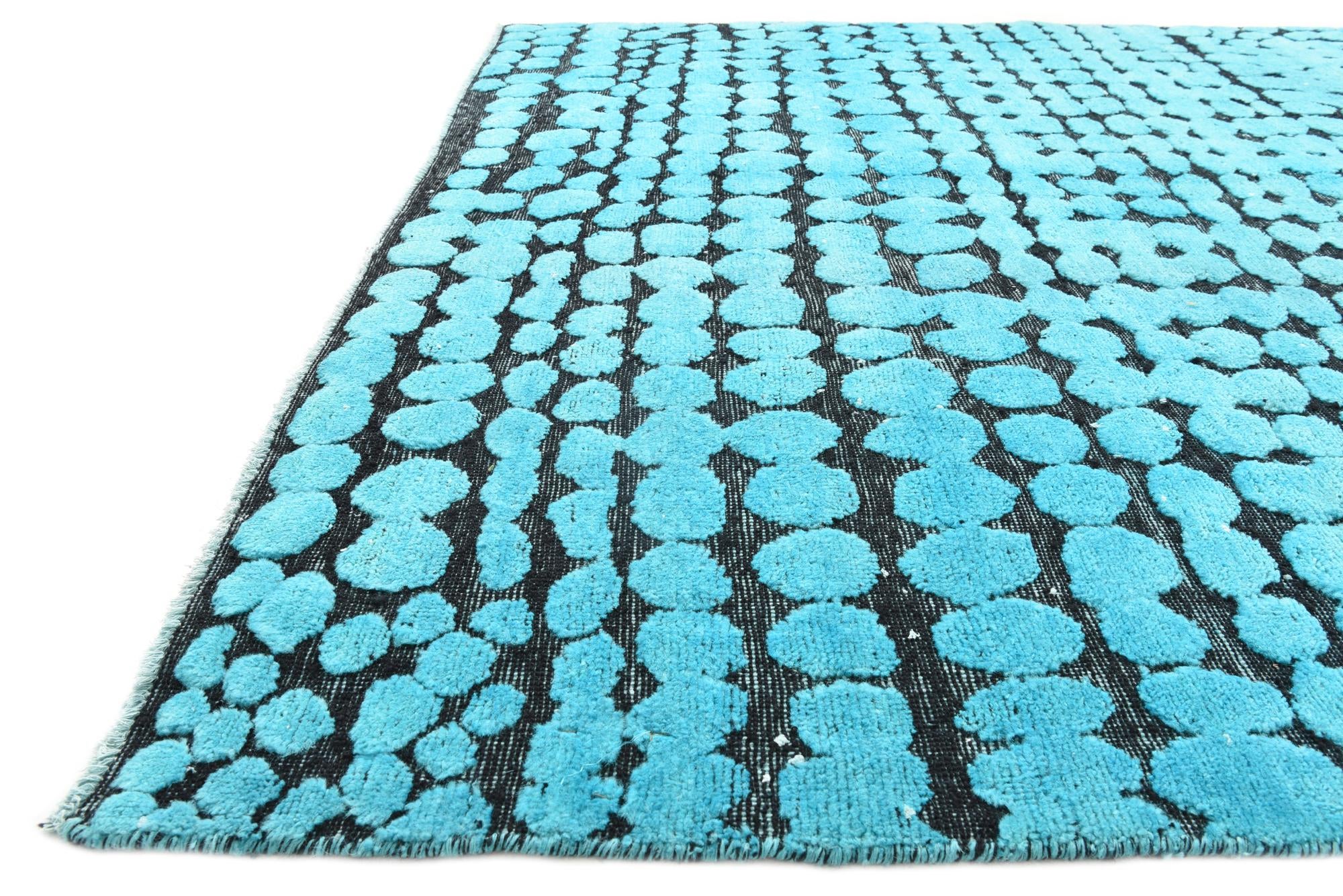 6' 6 x 10' 5 Hand Knotted Darya Wool Rug