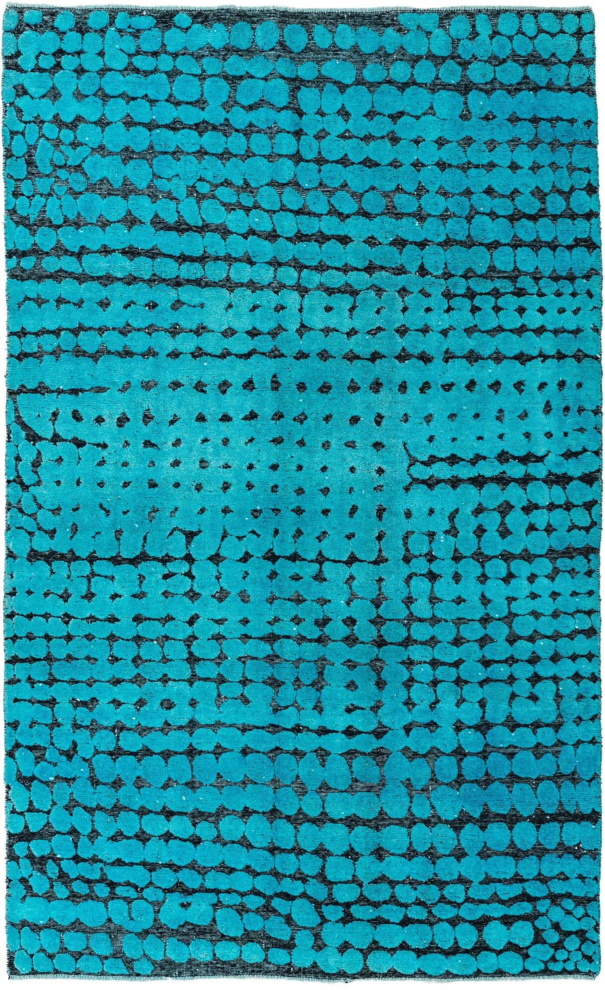 6' 6 x 10' 5 Hand Knotted Darya Wool Rug