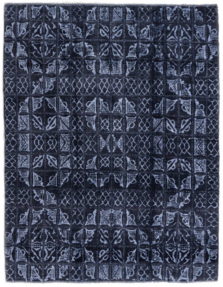 Detail image of 7' 11 x 10' 1 Hand Knotted Darya Rug