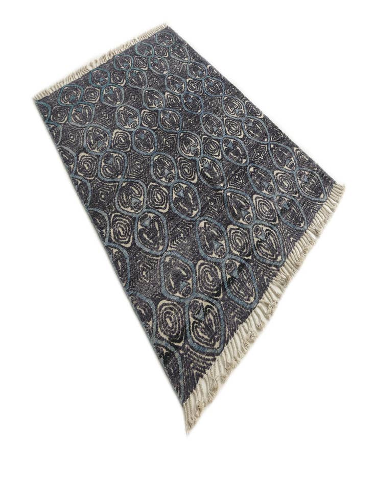 Detail image of 5' 8 x 7' 7  Hand Knotted Darya Wool Rug