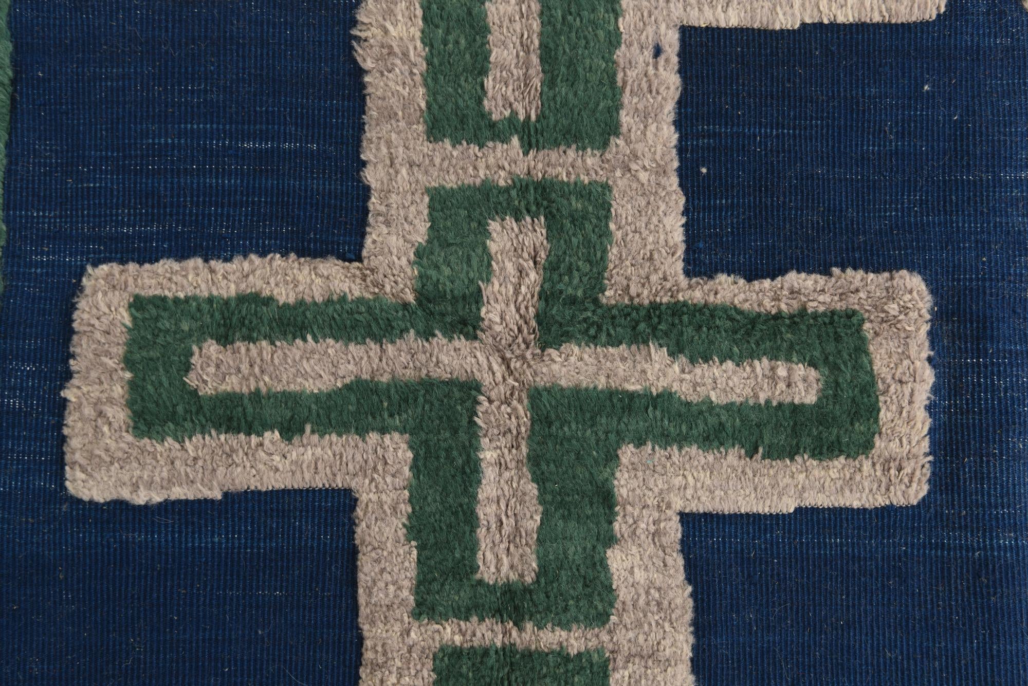 8' x 10' 6 Hand Knotted Darya Wool Rug
