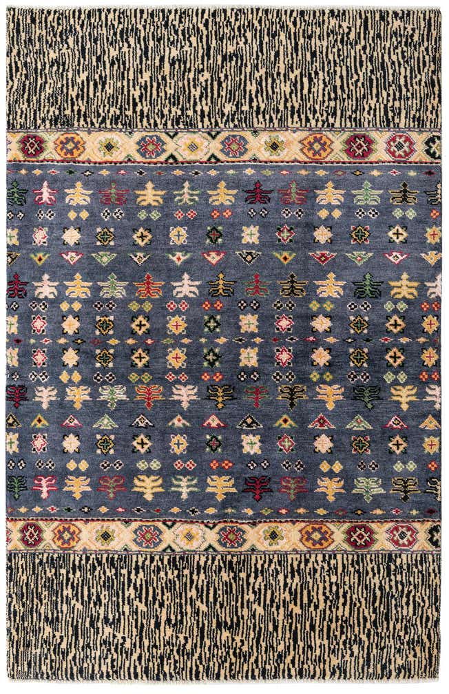 5' 4 x 8' 5 Hand Knotted Darya Rug