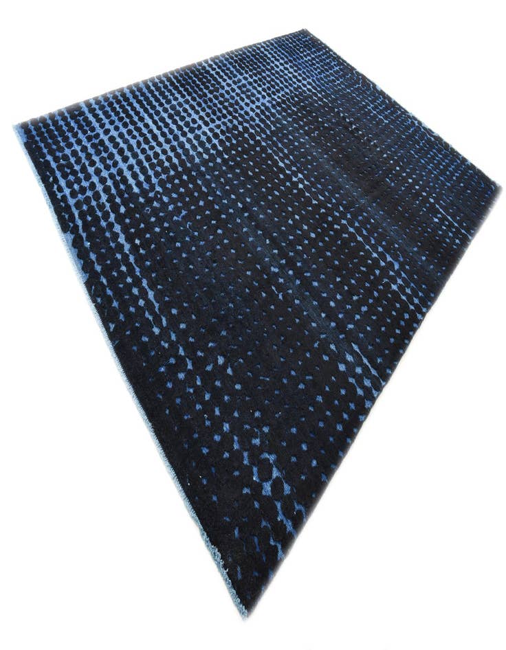 Detail image of 8' 8 x 10' 4  Hand Knotted Darya Wool Rug